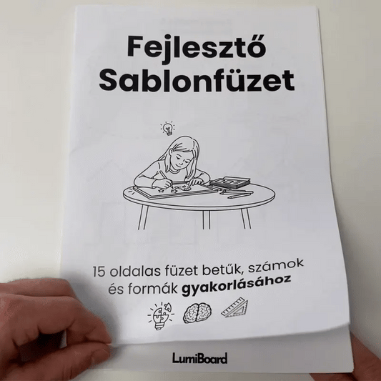 Fejlesztő Sablonfüzet (15 oldal)