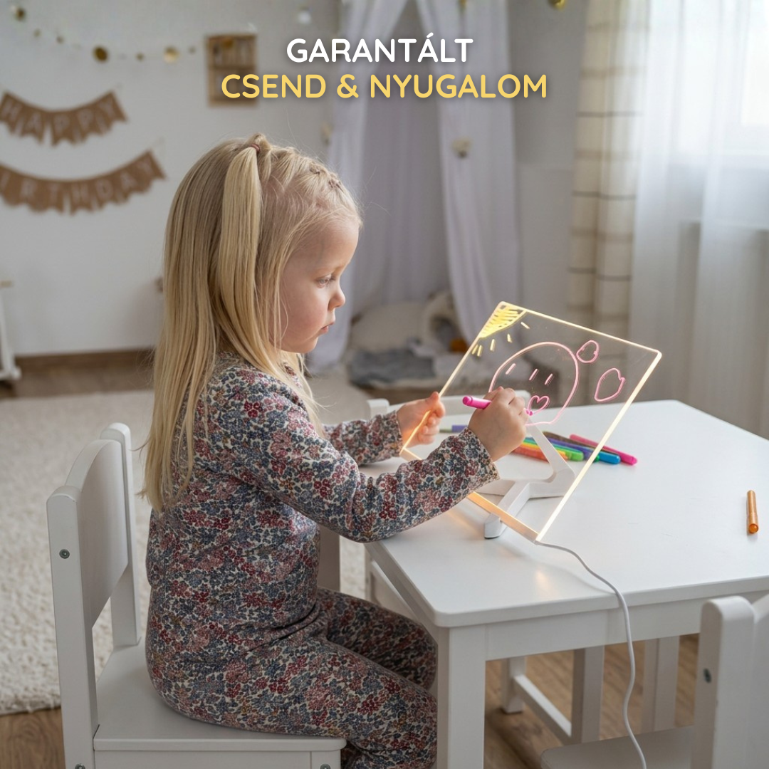 LumiBoard - Világítós Rajztábla
