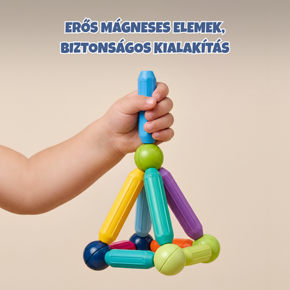 LumiMag - Mágneses Építőjáték