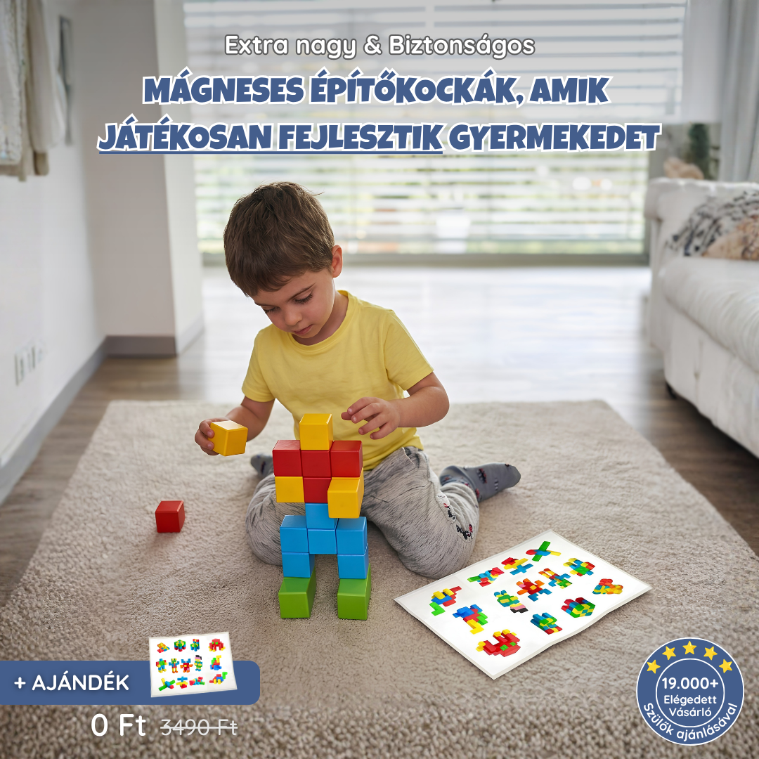 LumiBricks - Mágneses Kockák