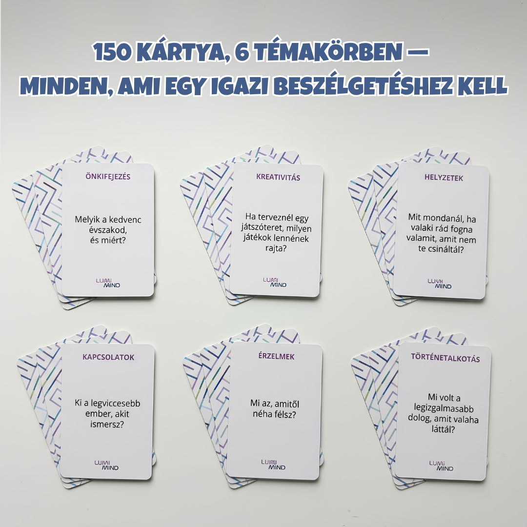 LumiTalk - Fejlesztő Beszélgetőkártyák