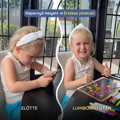 LumiBoard - Világítós Rajztábla