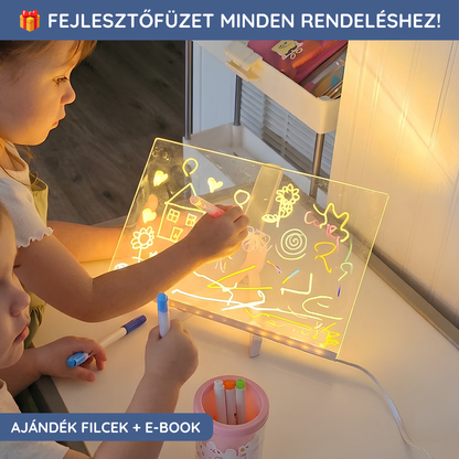 LumiBoard - Világítós Rajztábla