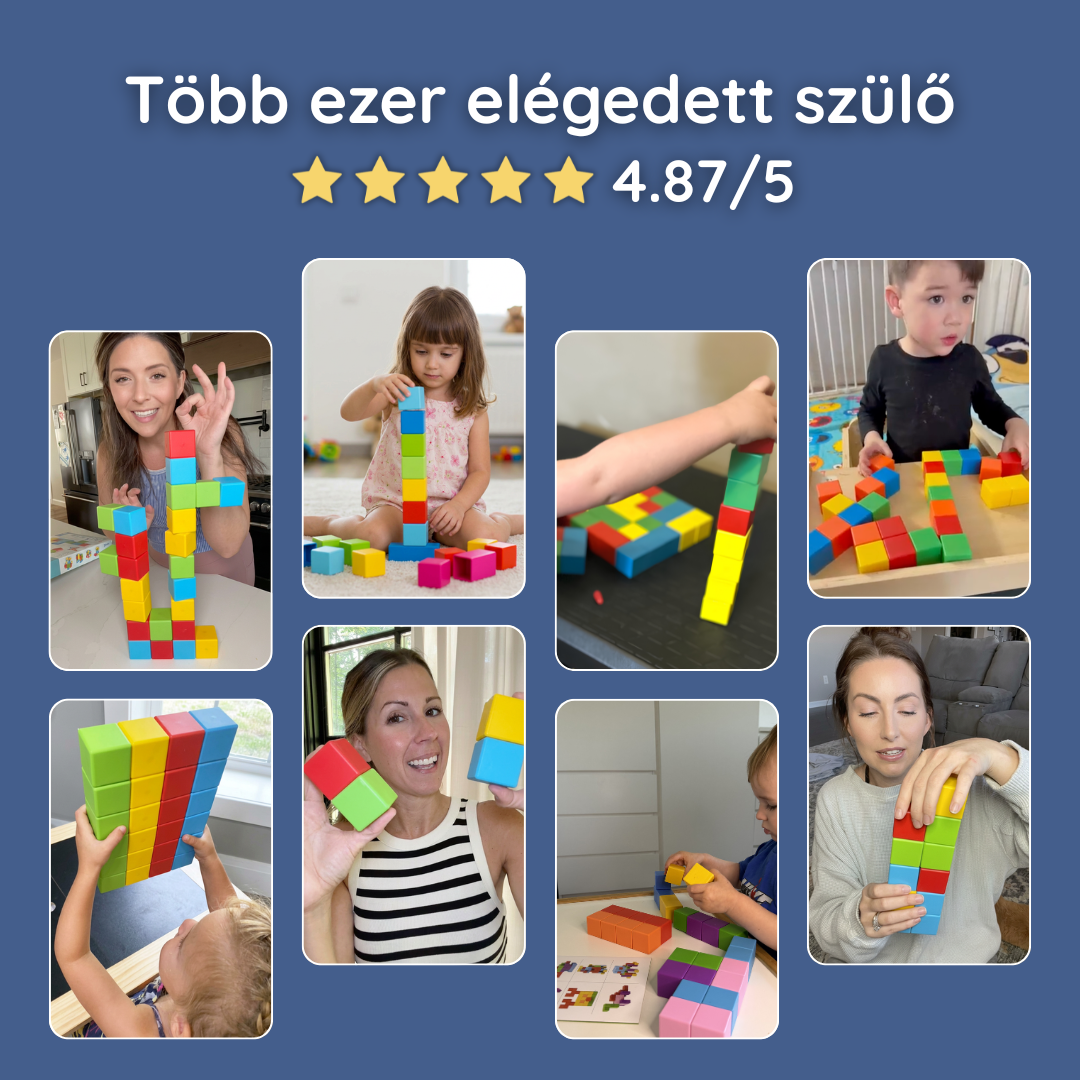 LumiBricks - Mágneses Kockák
