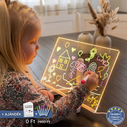 LumiBoard - Világítós Rajztábla