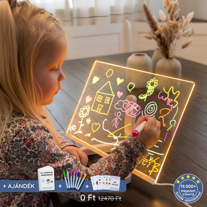 LumiBoard - Világítós Rajztábla