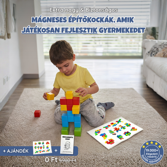 LumiBricks - Mágneses Kockák